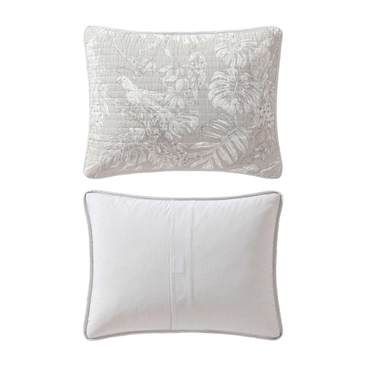 Tommy Bahama - Full/Queen Quilt Set, Lightweight and Breathable Bedding with Matching Sham(s), Super Soft Bedding Set (Jungle Toile Beige, Full/Queen)