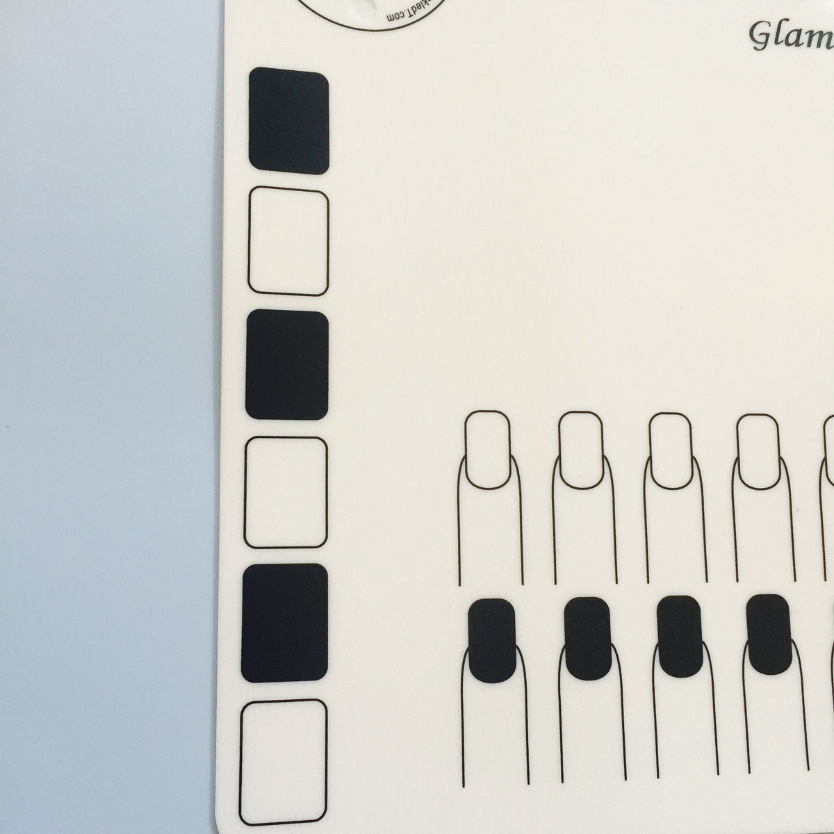 Twinkled T Nail Art Glamour Mat