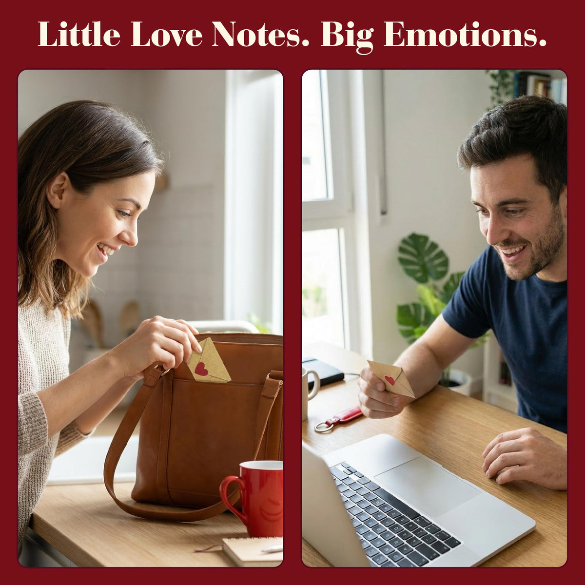 STOFINITY 60 Mini Love Notes With Envelopes - Personalized Valentines Day Gifts For Him, Her, Girlfriend - DIY Valentines Gift For Husband, Wife, Men, Women - Boyfriend Gifts for Birthday, Anniversary