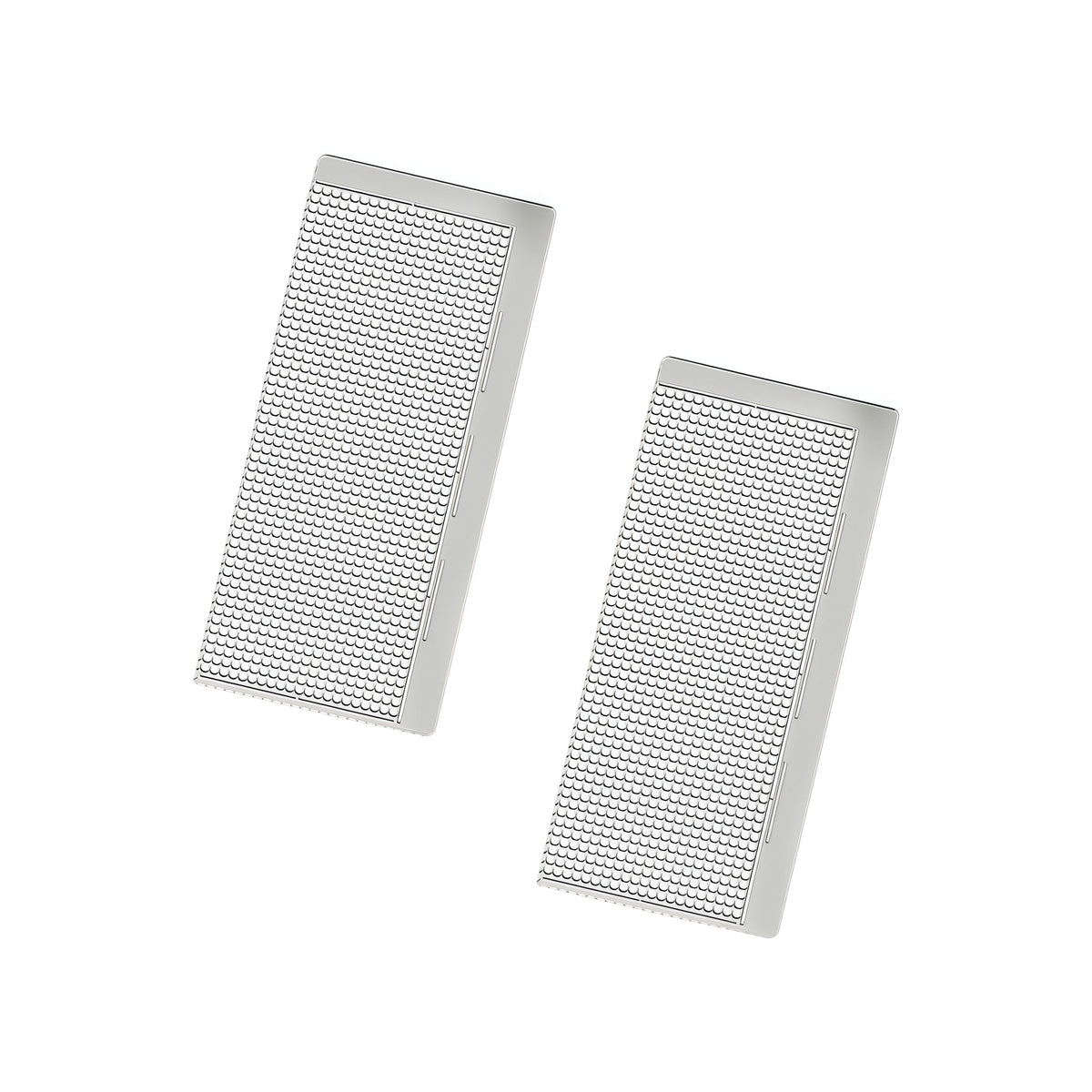 Leewoth 2pcs Stainless Steel Diamond Painting Ruler 5D Mesh Ruler 1020 Blank Grids DIY Art Crafts Painting Tools