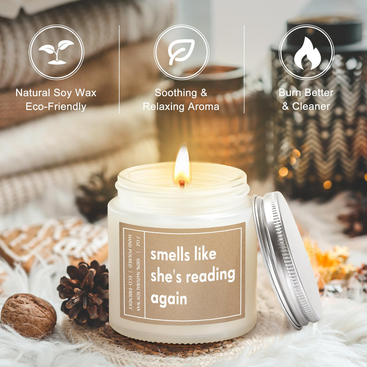 Book Lovers Gifts for Women Bookish Gifts for Book Lovers Women Books Accessories for Reading Lover Books Club Gift for Reader Cool Bookish Themed Items Set Bookworm Stuff Presents for Librarian, Girl