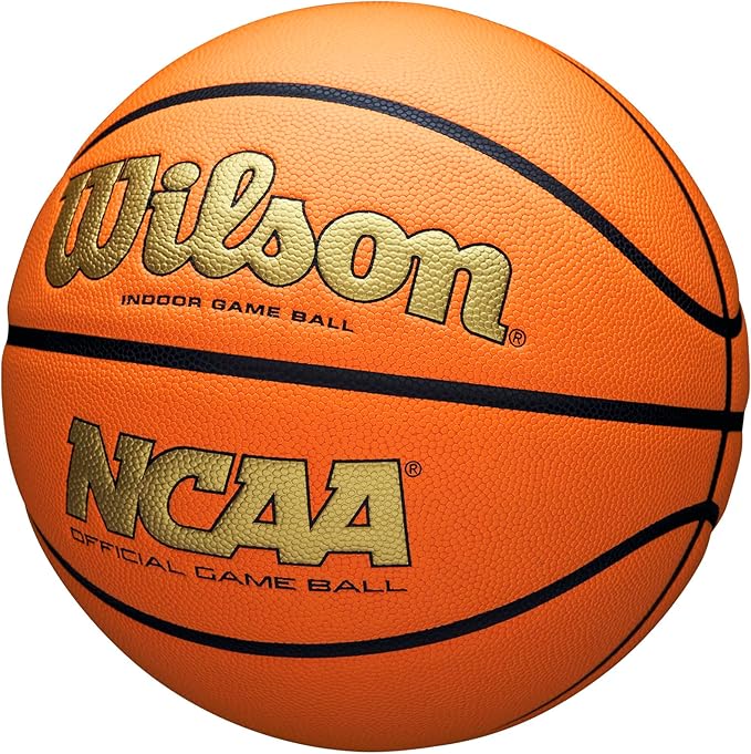 WILSON NCAA Evo NXT Official Indoor Game Basketballs - Sizes 6 and 7