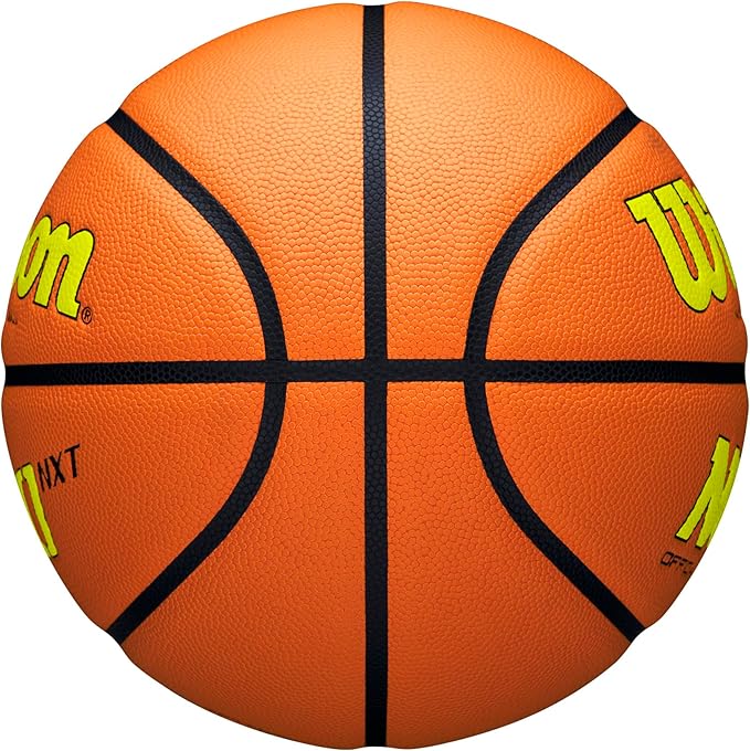 WILSON NCAA Evo NXT Official Indoor Game Basketballs - Sizes 6 and 7