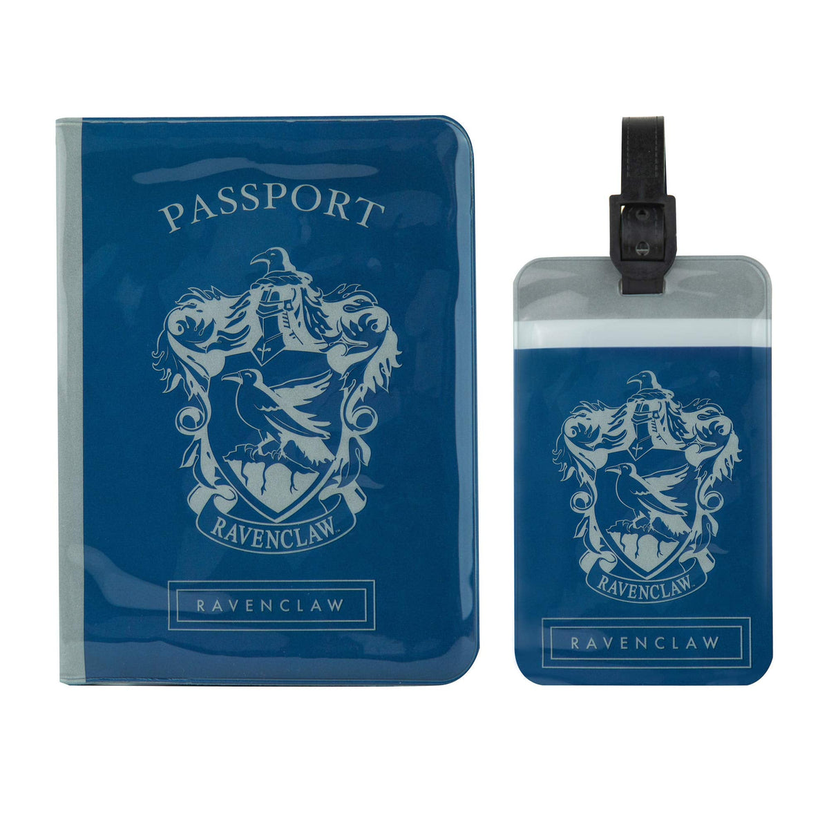 Cinereplicas Harry Potter - Set of Tag & Passport Cover Ravenclaw - Official License