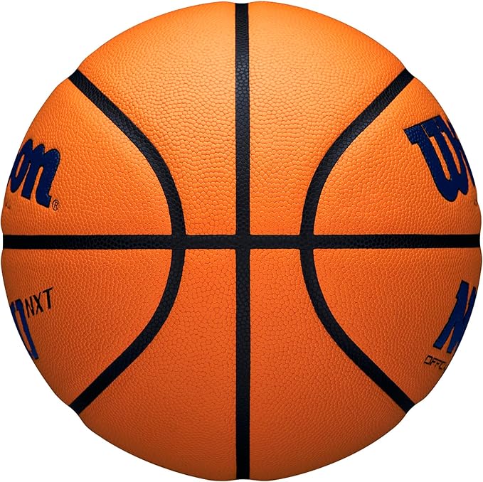 WILSON NCAA Evo NXT Official Indoor Game Basketballs - Sizes 6 and 7
