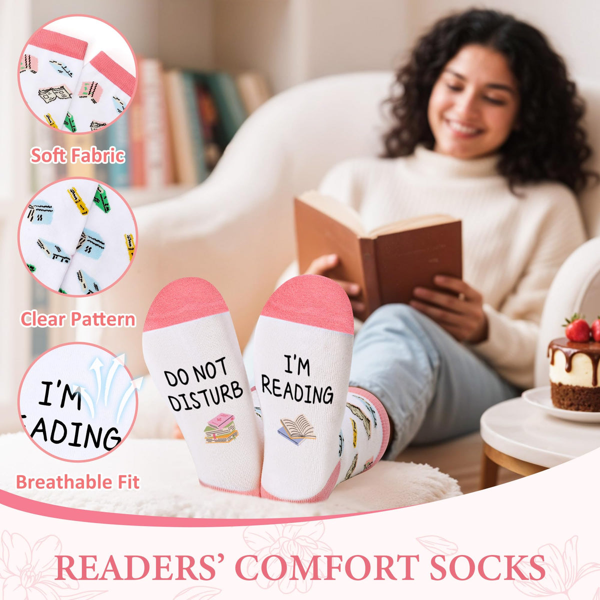 Book Lovers Gifts for Women Bookish Gifts for Book Lovers Women Books Accessories for Reading Lover Books Club Gift for Reader Cool Bookish Themed Items Set Bookworm Stuff Presents for Librarian, Girl