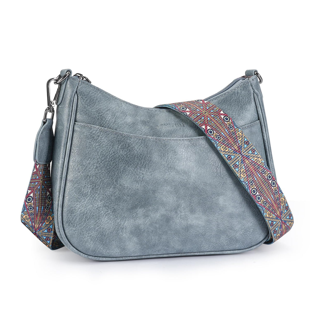 APHISON Crossbody Bags for Women Trendy, Leather Crossbody purse with Adjustable Strap, Women's Crossbody Shoulder Handbags