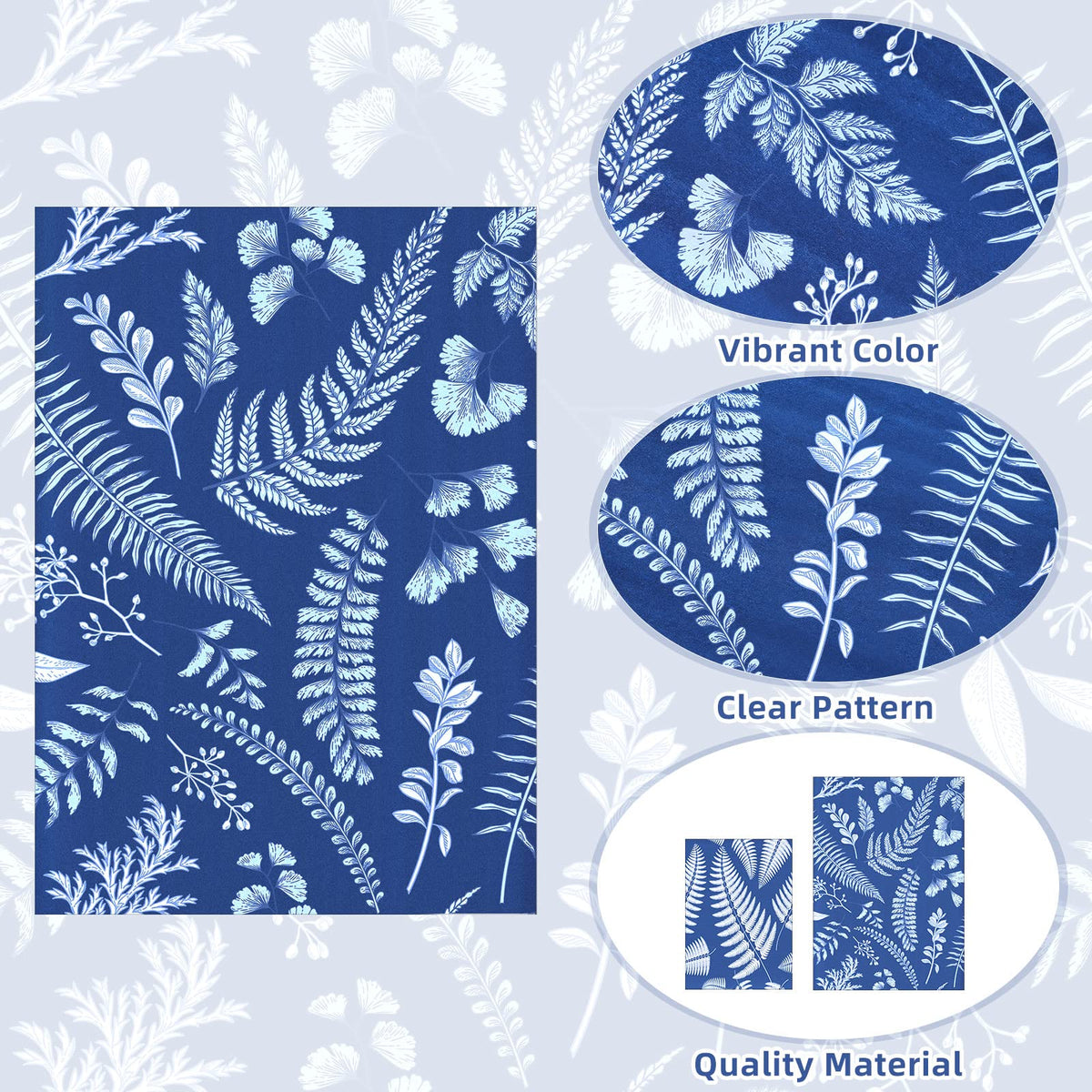 Spakon 32 Sheets Sun Print Paper Cyanotype A4 A5 Solar Drawing Paper Sensitivity Nature Printing for Adults Arts Crafts DIY Project(8.3 x 11.7 Inch,White)