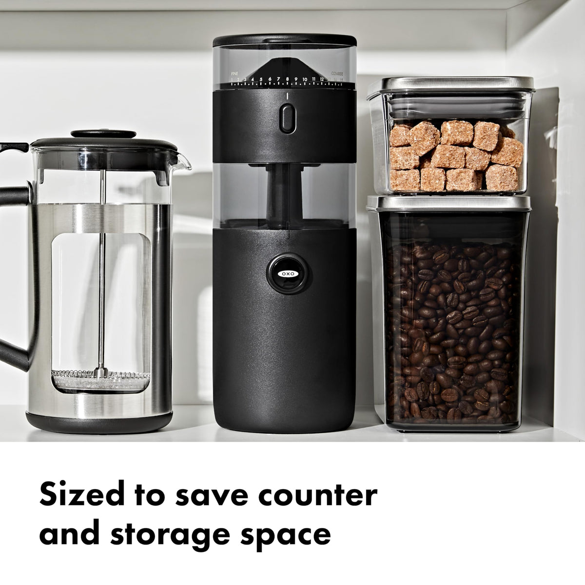 OXO Brew Compact Conical Burr Coffee Grinder