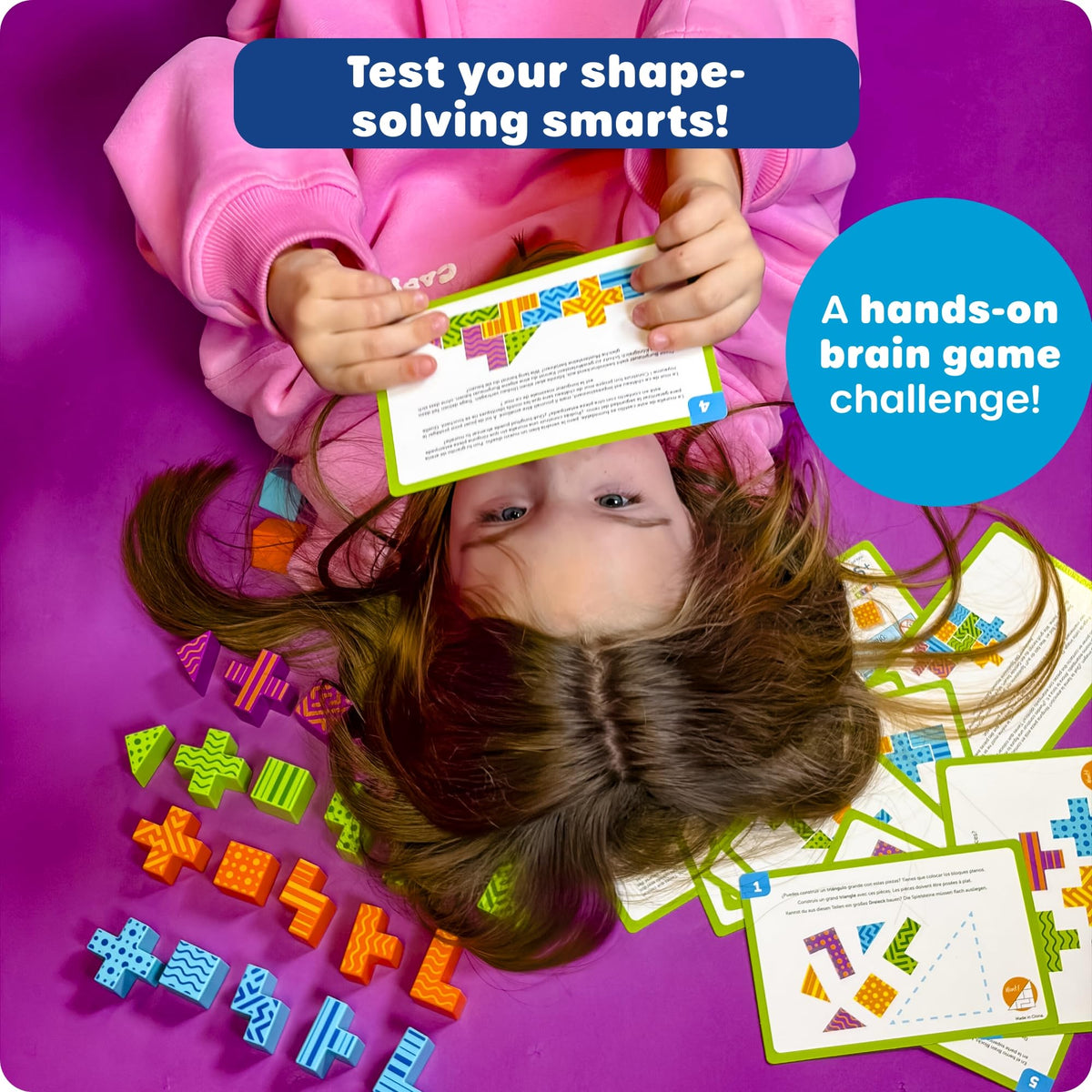 Learning Resources STEM Explorers Brainometry - 3d Puzzle, Brain Games, Brainteaser, Building Logic Toys, Gifts For Boys and Girls, Fine Motor Skills , Pattern Blocks, Math Manipulatives