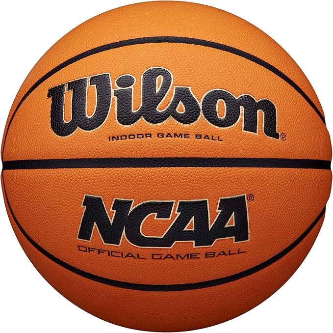 WILSON NCAA Evo NXT Official Indoor Game Basketballs - Sizes 6 and 7
