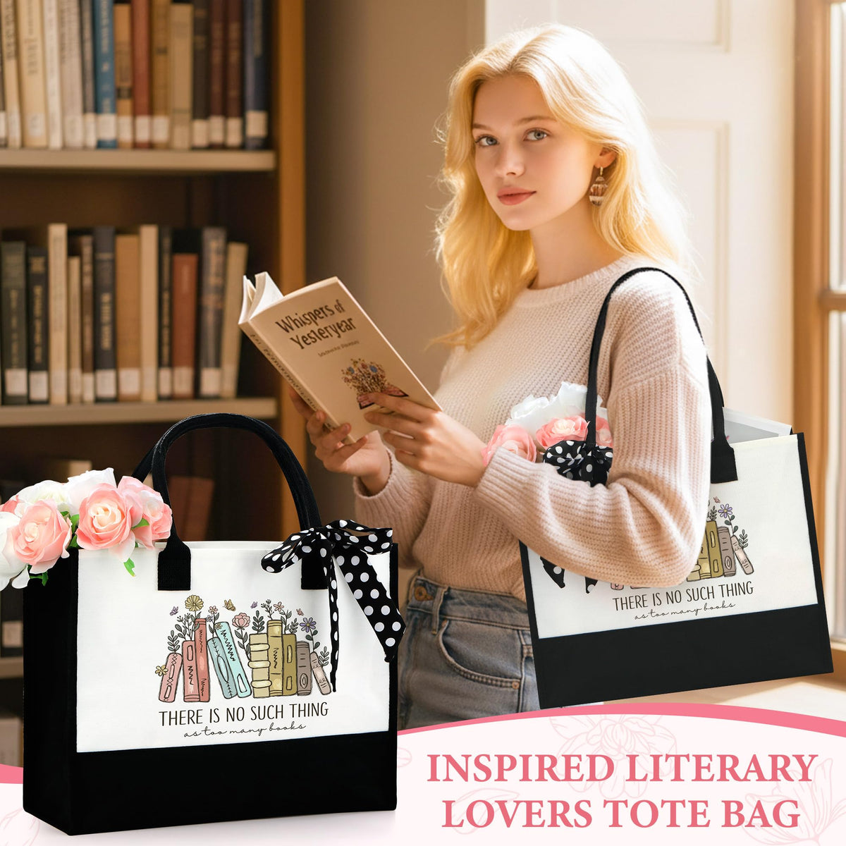 Book Lovers Gifts for Women Bookish Gifts for Book Lovers Women Books Accessories for Reading Lover Books Club Gift for Reader Cool Bookish Themed Items Set Bookworm Stuff Presents for Librarian, Girl