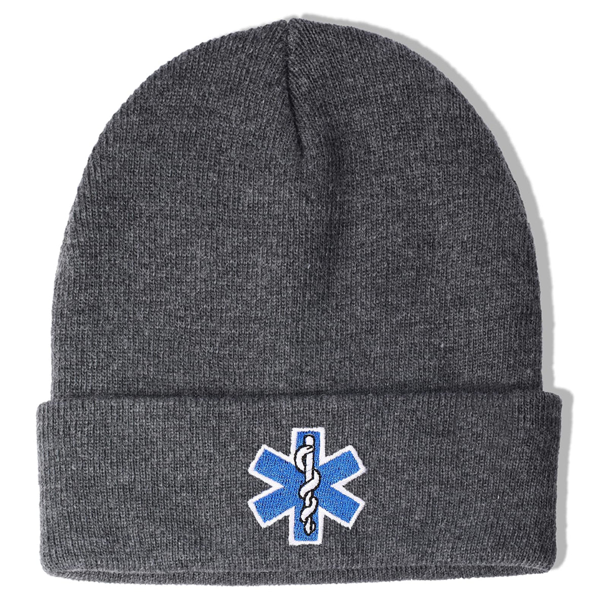 EMT Beanie Hat for Men Women EMTs Gifts Paramedic Gifts Medical Assistant Gifts EMT Gear Accessories for Emergency Medical Technician Funny Stuff Grey
