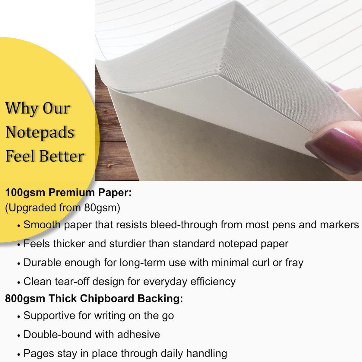 Activity Log Notepad – Daily Tracker Planning Pad for Office Productivity, Task Tracking & Time Management Planner – Work Communication Logbook Timesheet, Get Organized – 8.5 x 11 Legal Pad, 60 Page