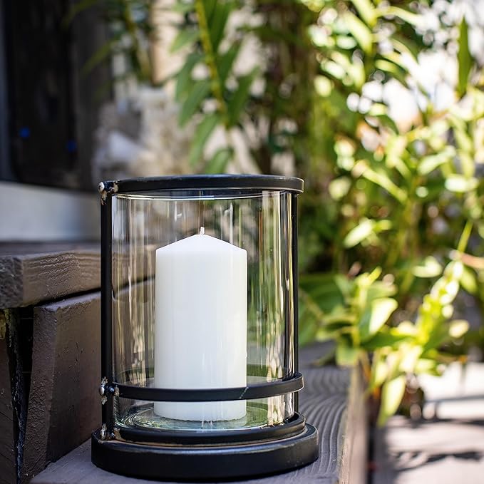 Stonebriar Unscented White Tall Pillar Candles, 65 Hour Burning Candle Pillars, Perfect for Decor, Weddings, Emergencies 3" X 6", 6 count